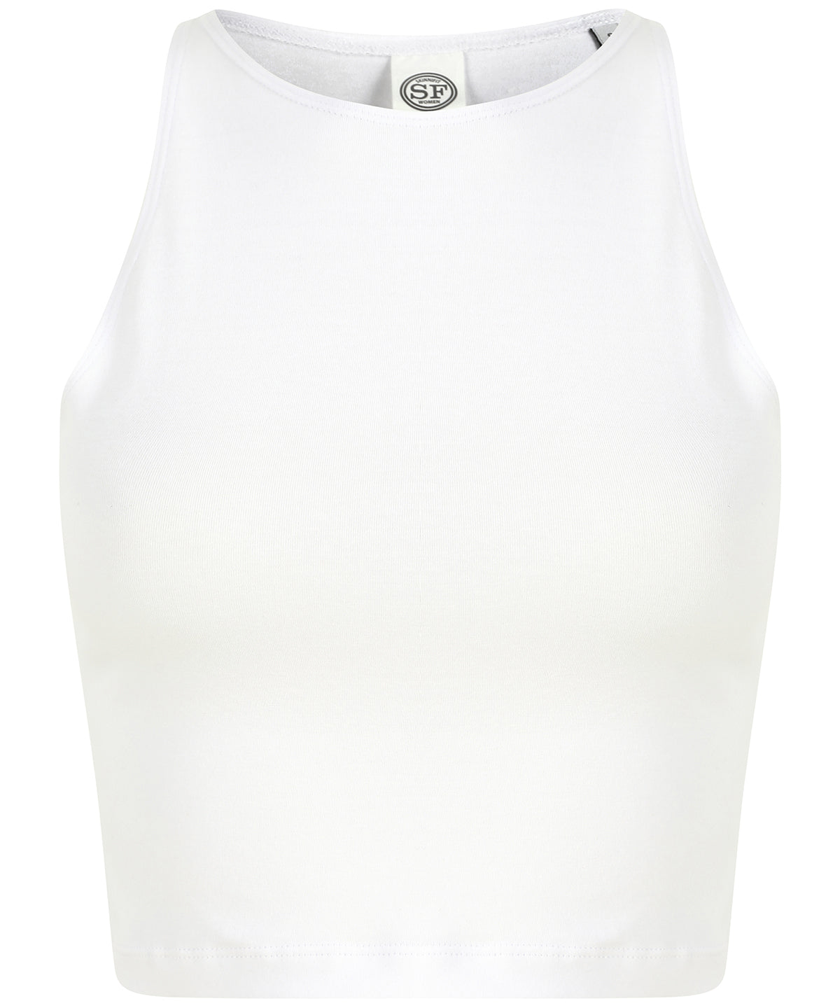 Womens cropped top | white