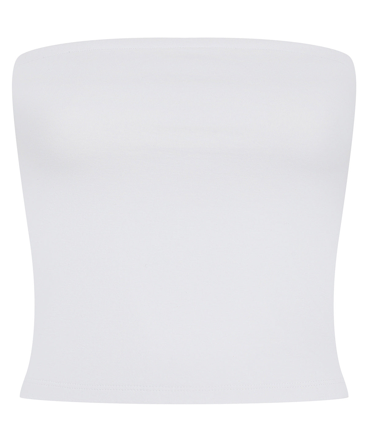 Womens bandeau top | white