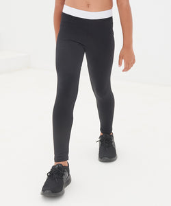 Kids fashion leggings | black/white