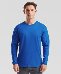 Valueweight long sleeve T | black