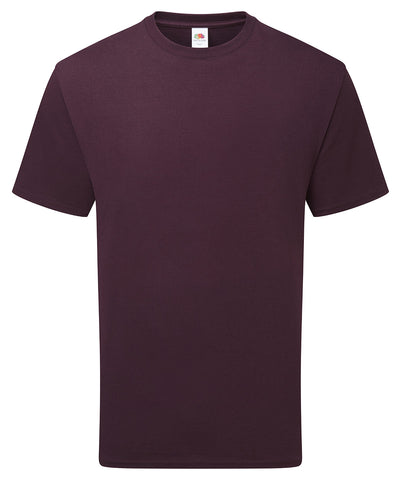 Pure cotton T | dark plum