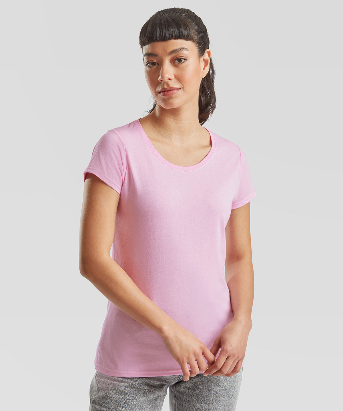 Womens valueweight T | black