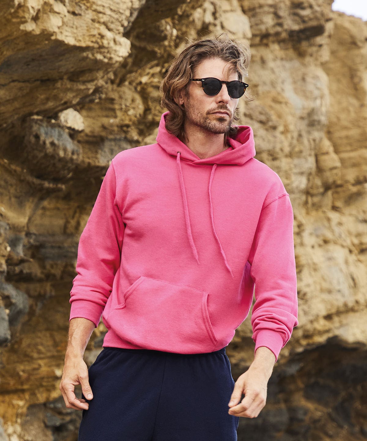 Classic 80/20 hooded sweatshirt | Red