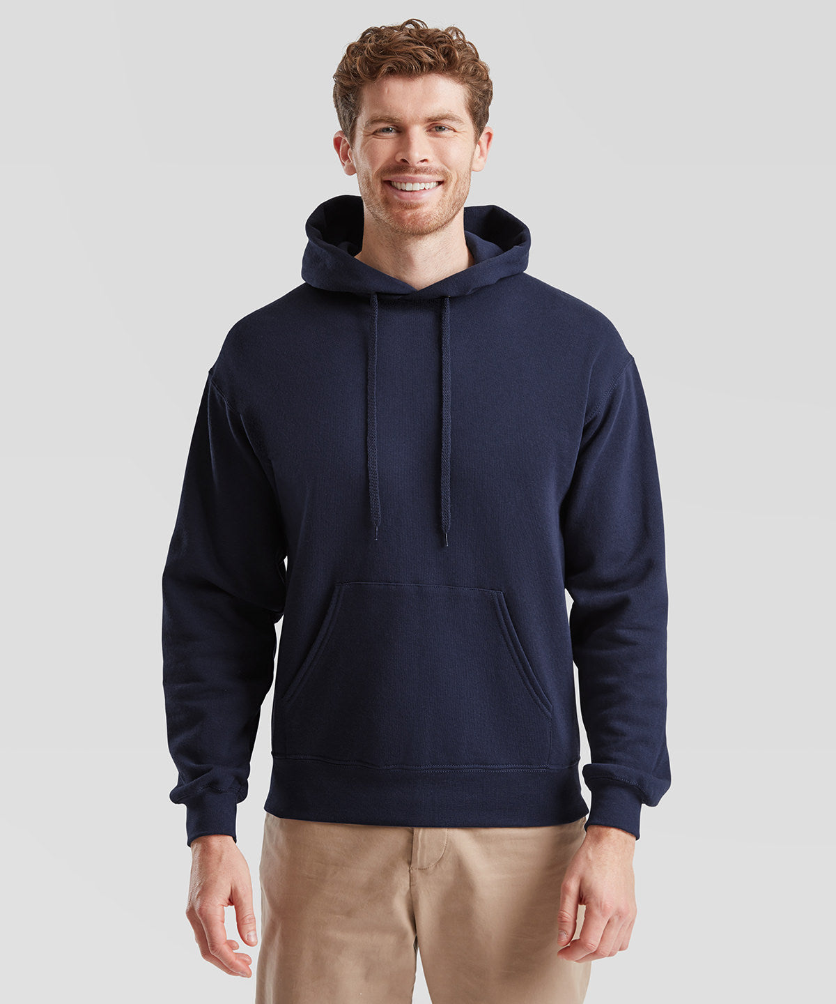 Classic 80/20 hooded sweatshirt | dark heather grey