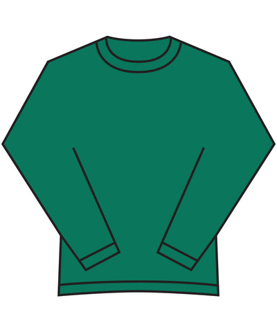 Supercotton sweatshirt | college green