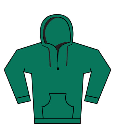 Supercotton hooded sweatshirt | college green