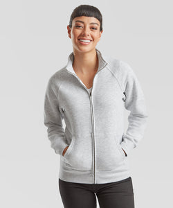 Womens premium 70/30 sweatshirt jacket | black