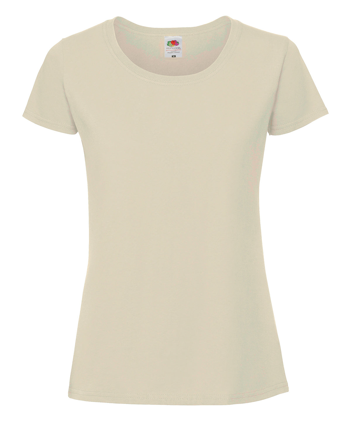 Womens Iconic 195 ringspun premium t-shirt | desert sand