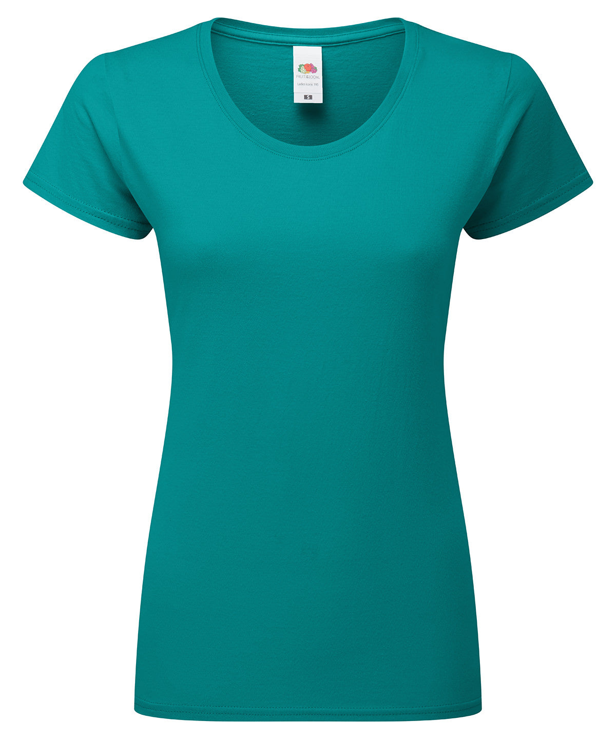 Womens Iconic 195 ringspun premium t-shirt | ocean teal