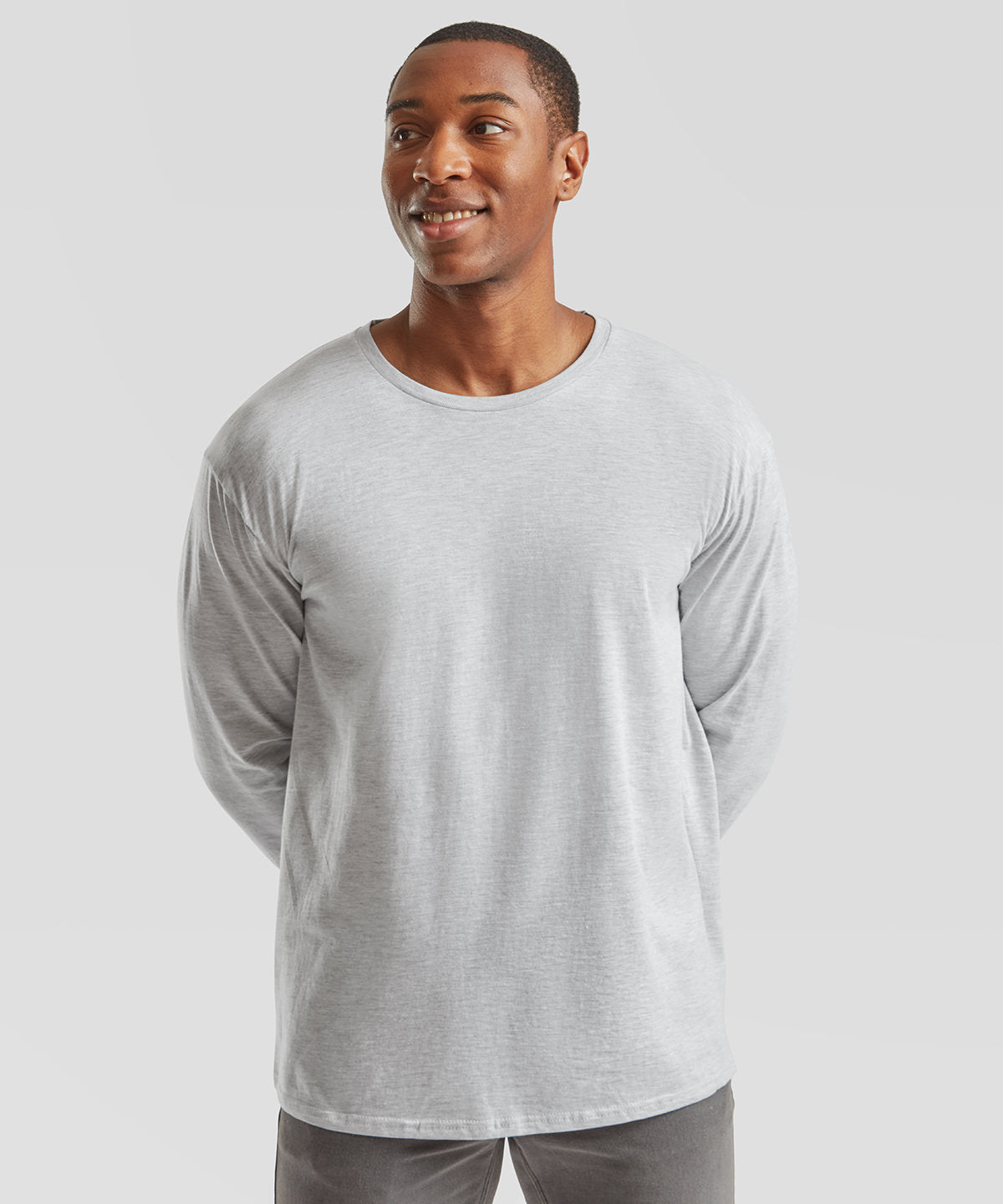 Iconic 150 classic long sleeve T | white