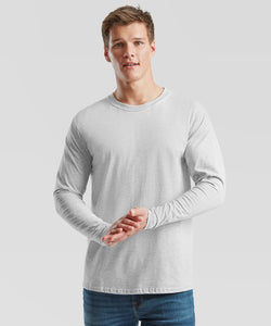 Iconic 195 ringspun premium long sleeve T | black