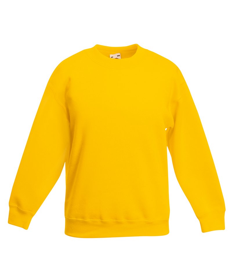 Kids premium set-in sweatshirt | sunflower