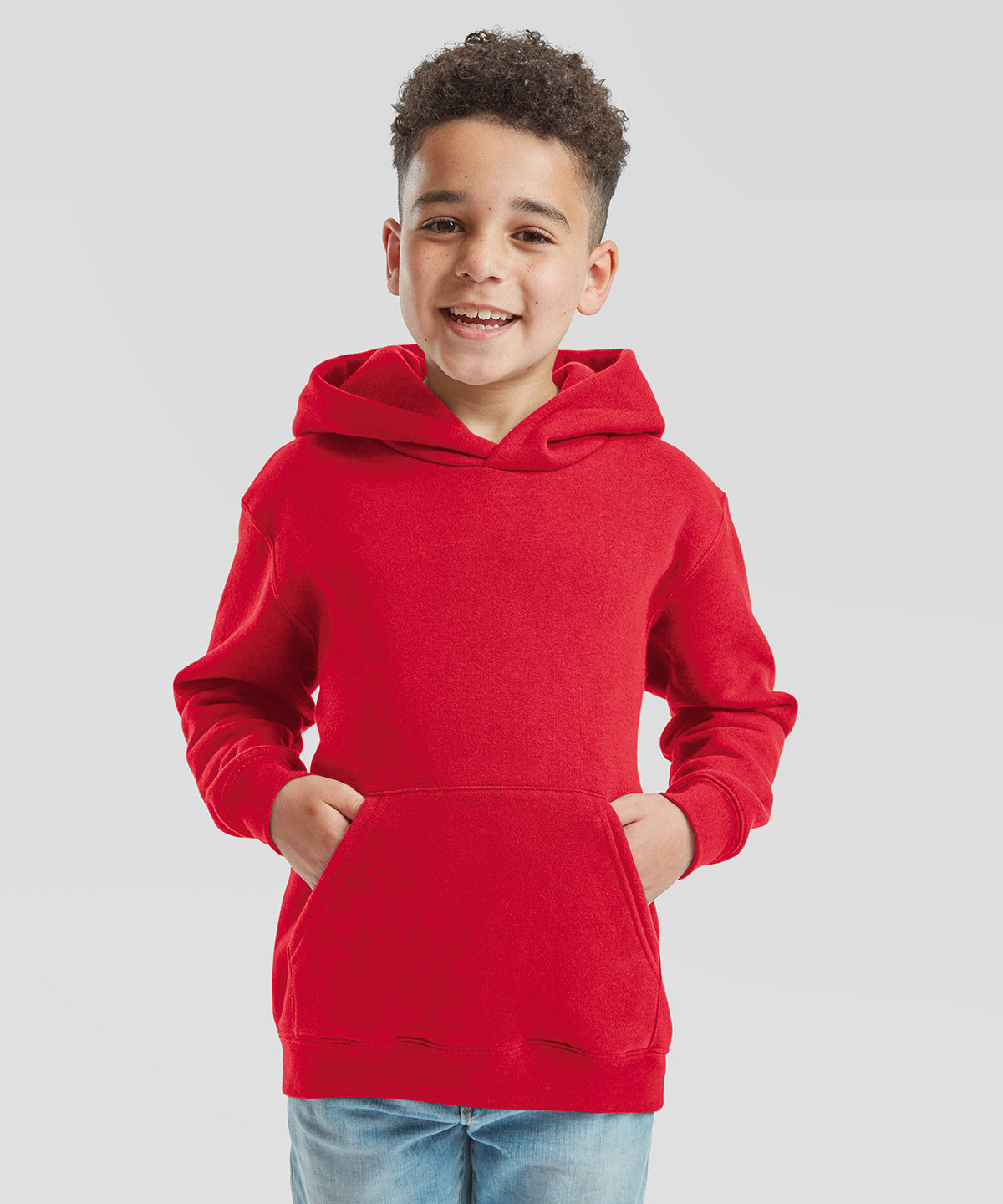 Kids premium hooded sweatshirt | red