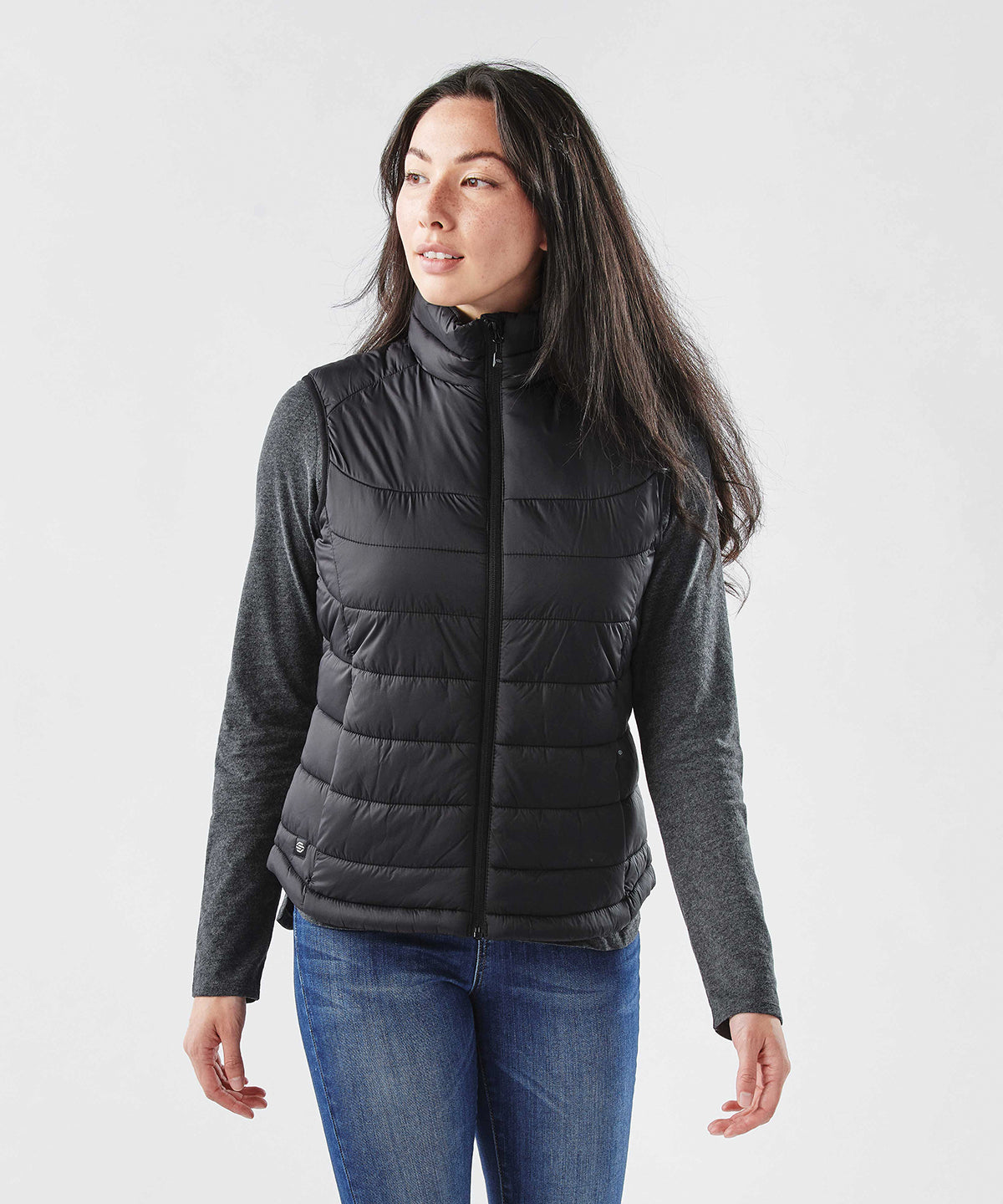 Womens Stavanger thermal vest | black