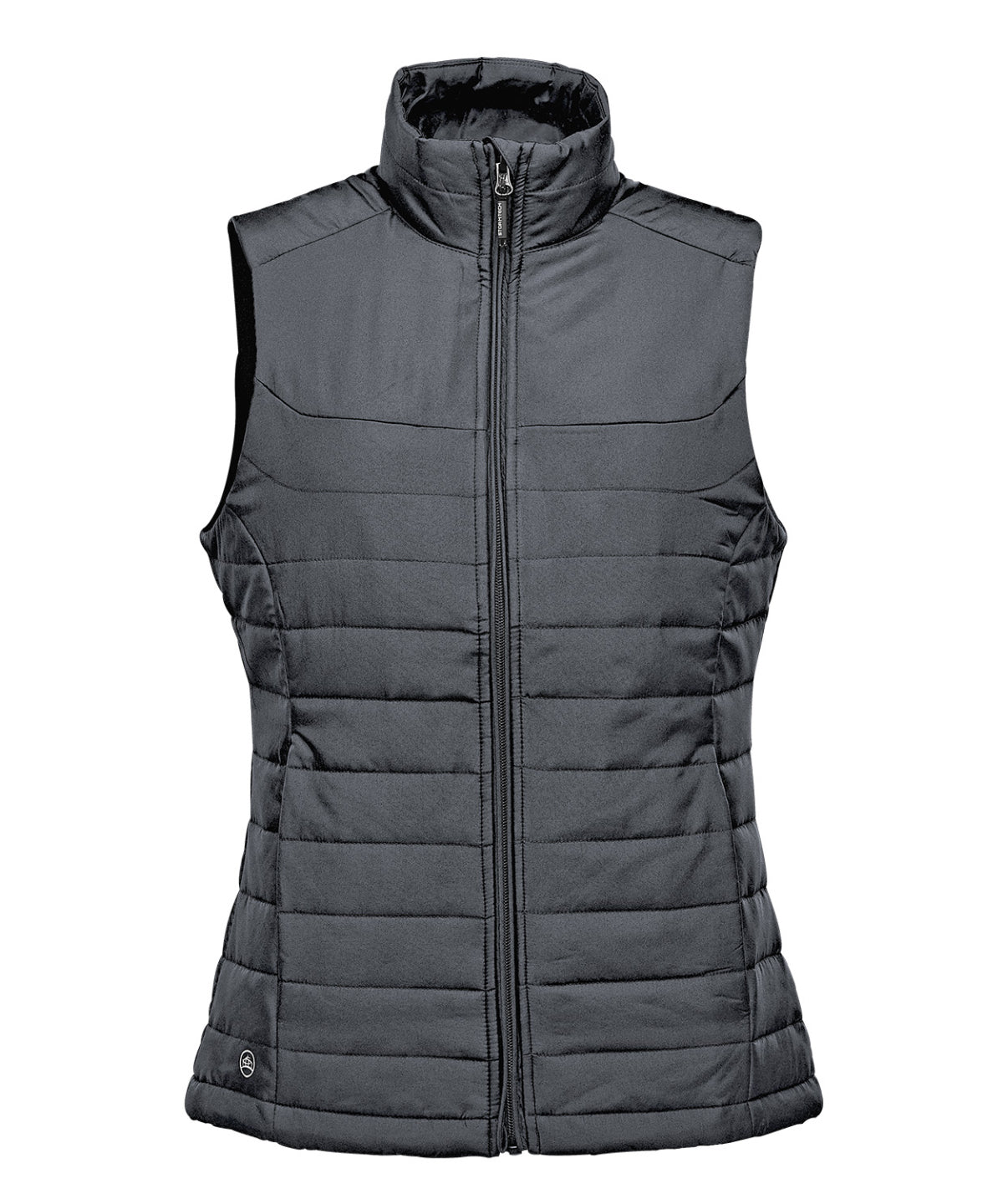 Womens Nautilus quilted bodywarmer | dolphin