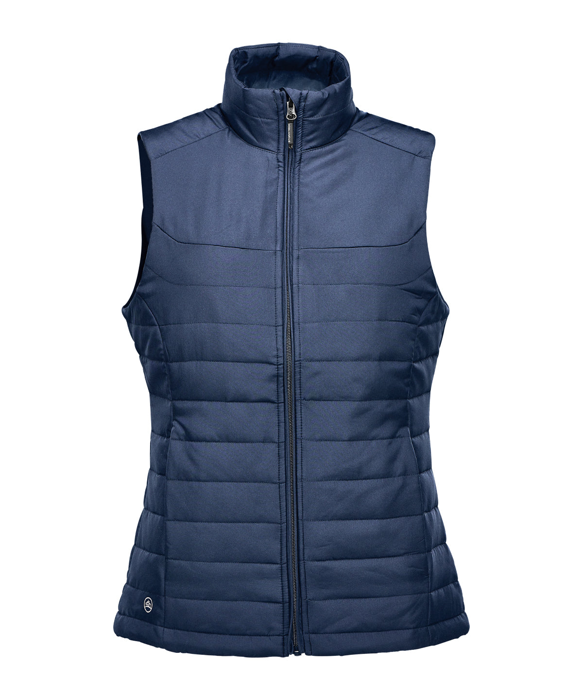 Womens Nautilus quilted bodywarmer | navy