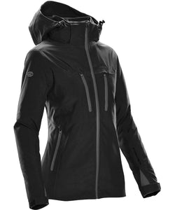 Womens Matrix system jacket | black/carbon