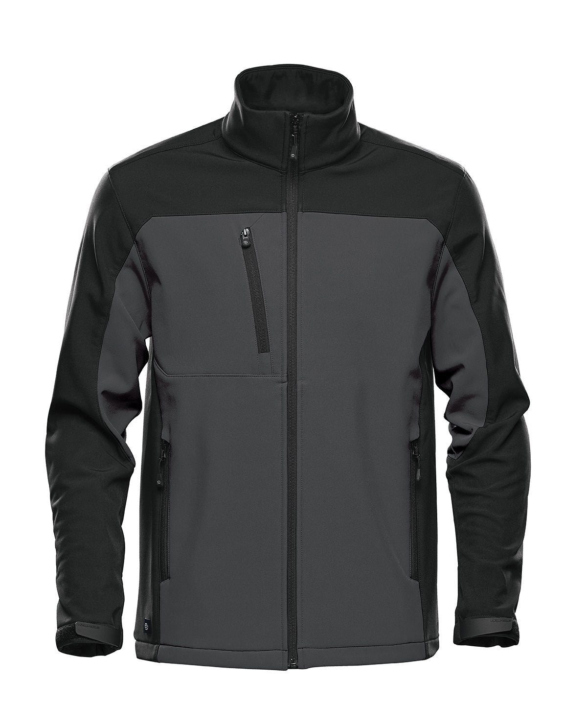 Cascades softshell | dolphin/black