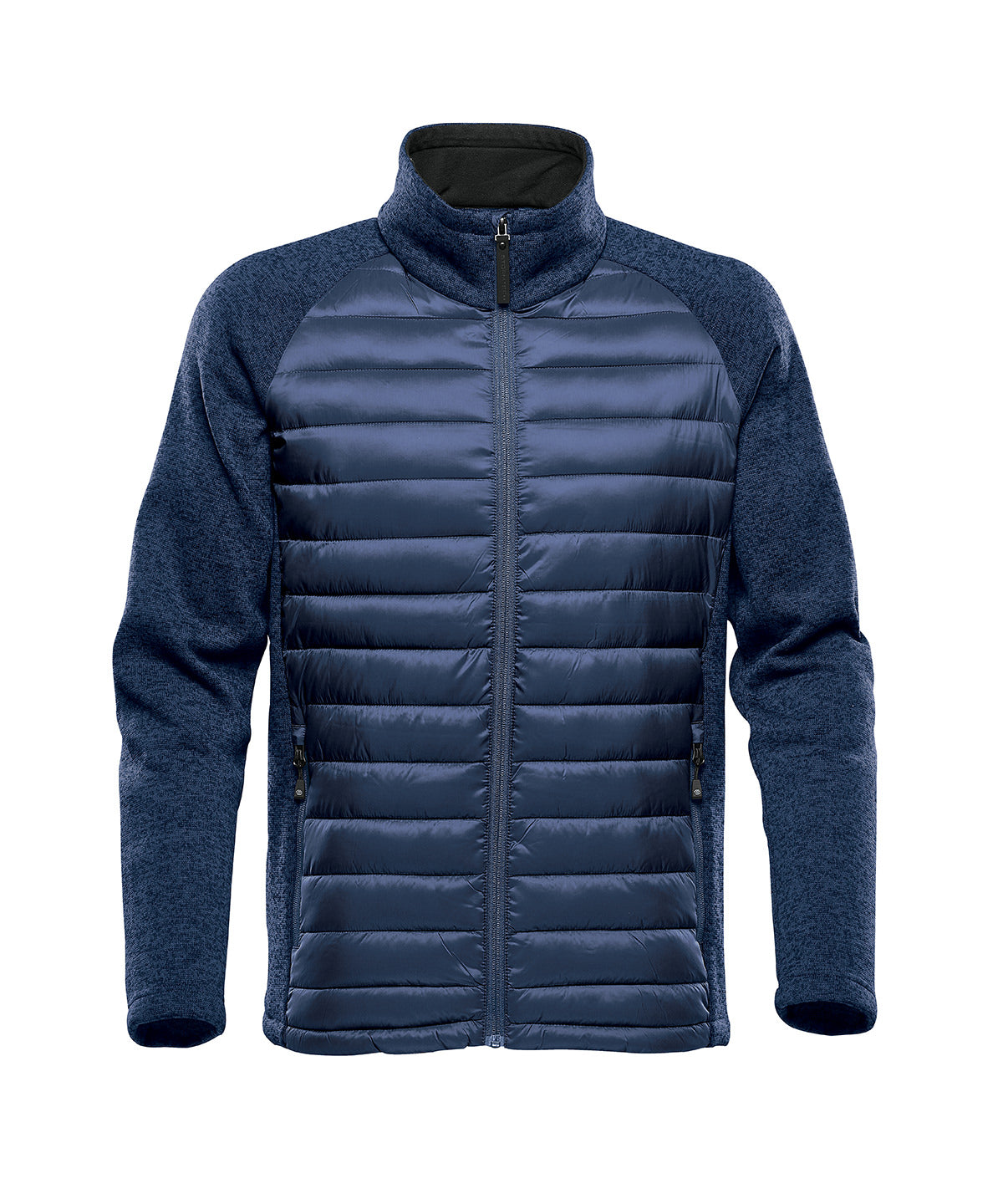 Narvik hybrid jacket | indigo/indigo heather