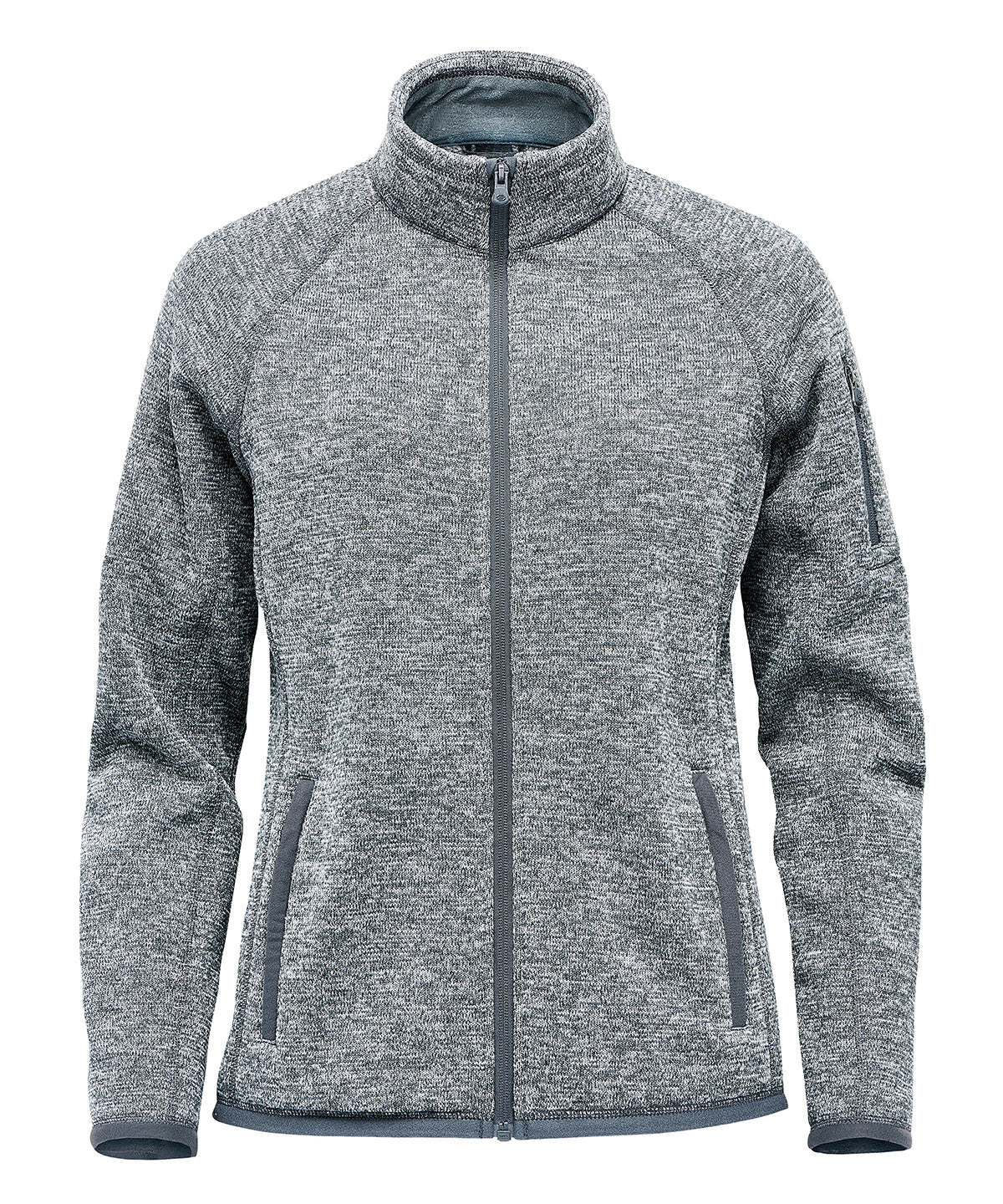 Womens Avalante full-zip fleece jacket | granite heather
