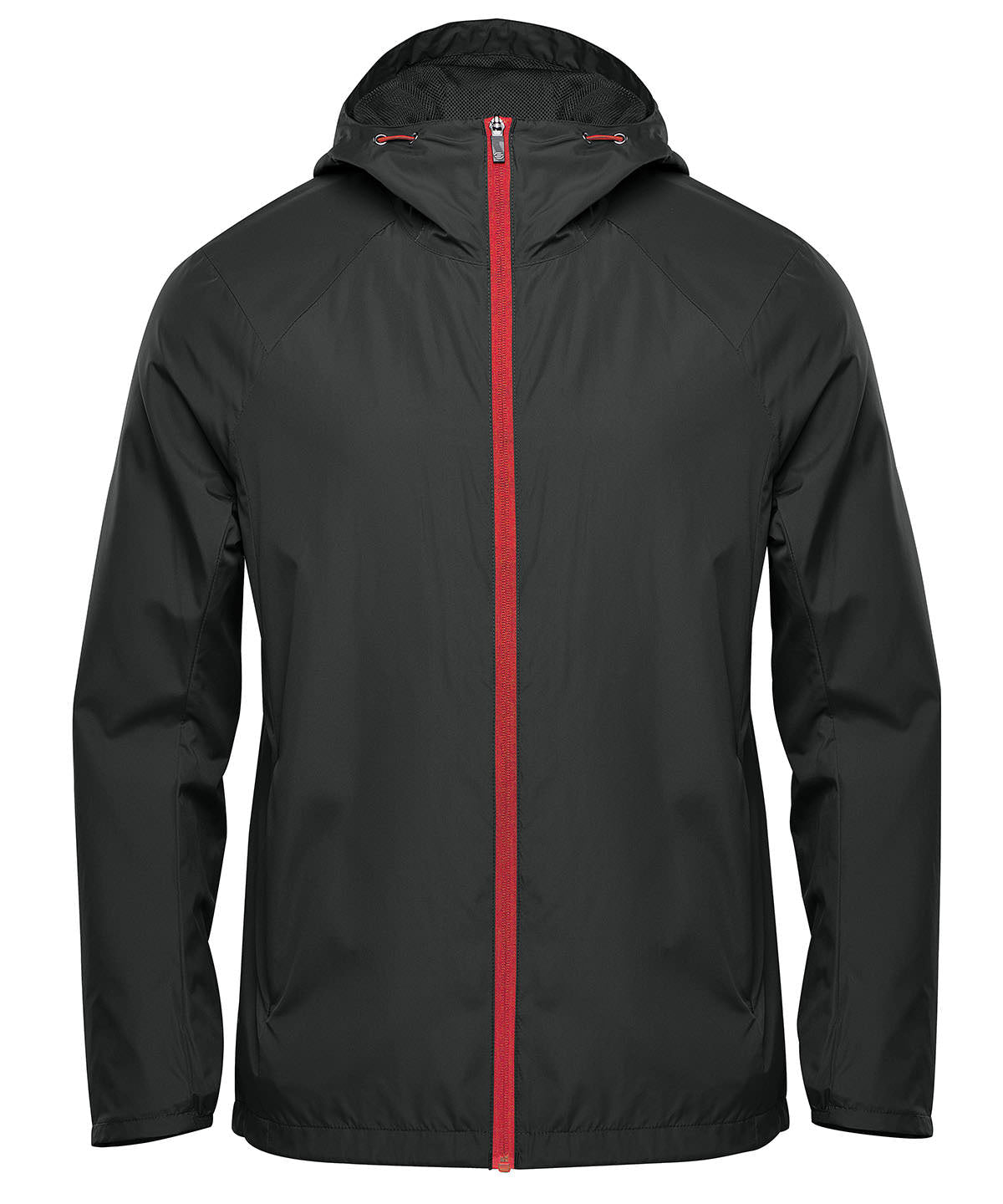 Pacifica lightweight jacket | black/red