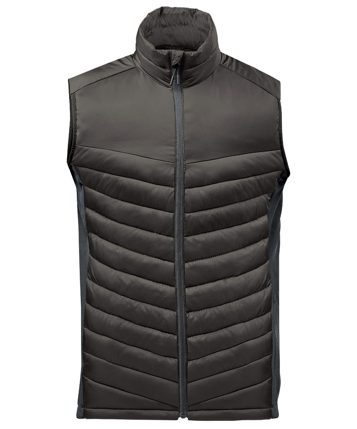 Montserrat thermal vest | black/granite