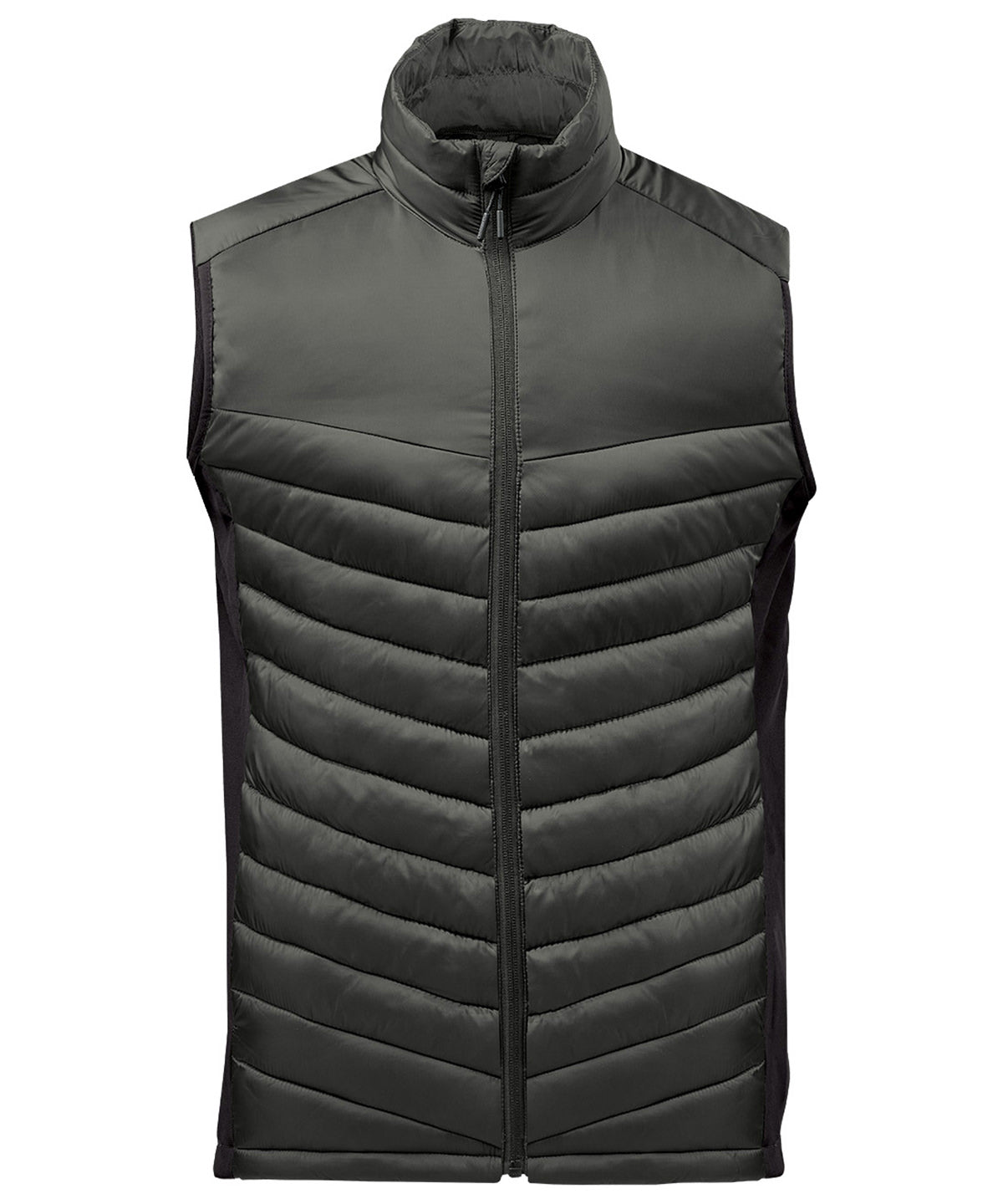Montserrat thermal vest | granite/black