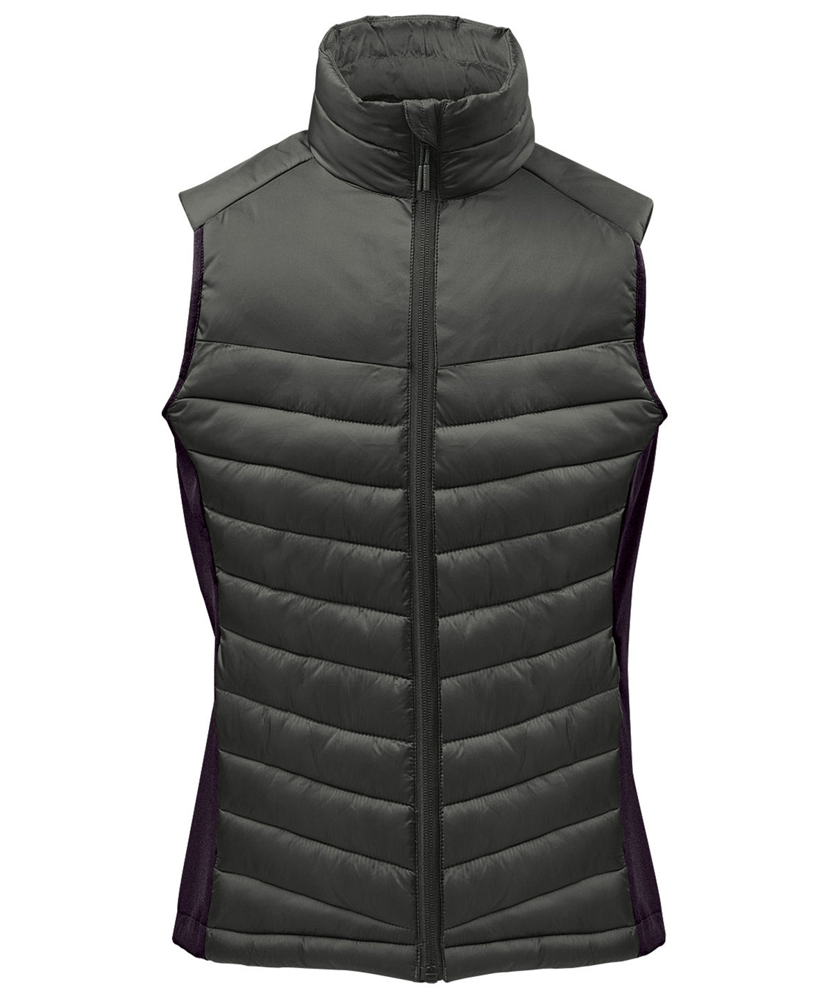 Womens Montserrat thermal vest | granite/black