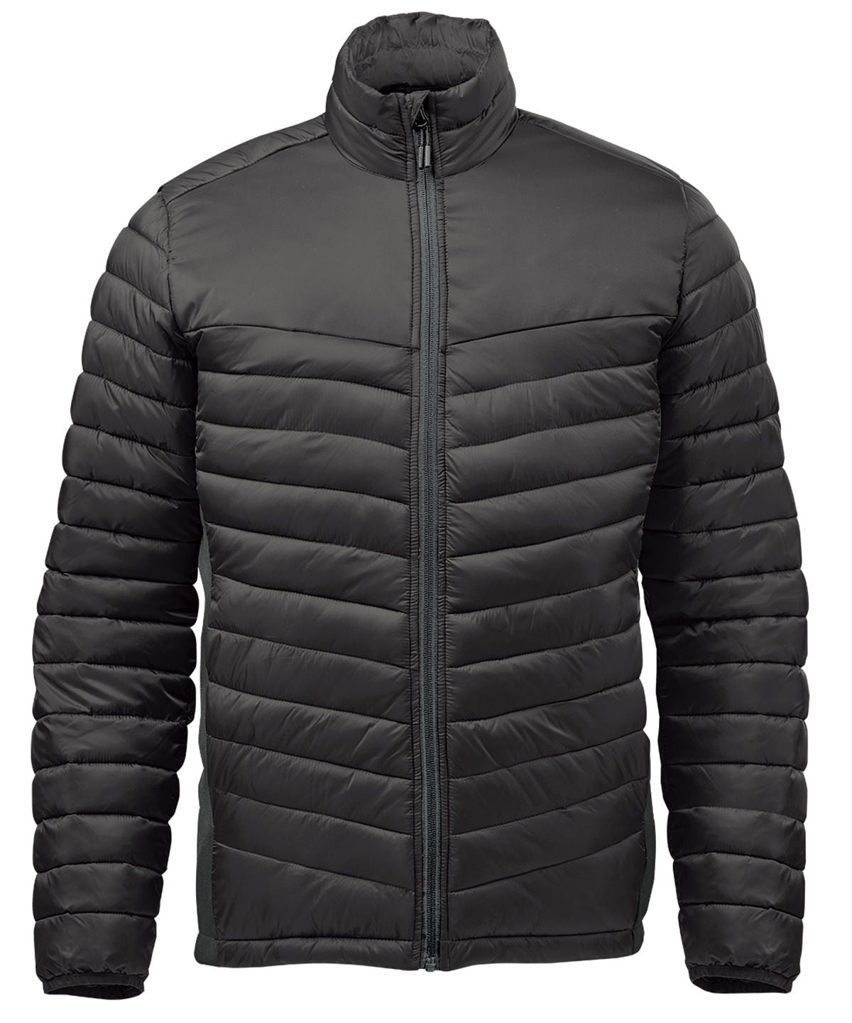 Montserrat thermal jacket | black/granite