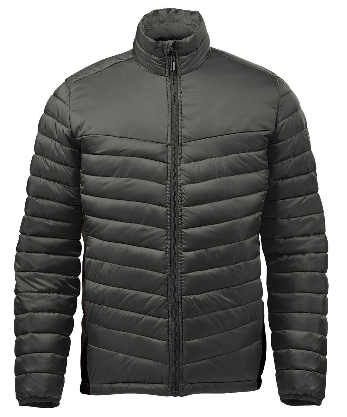 Montserrat thermal jacket | granite/black