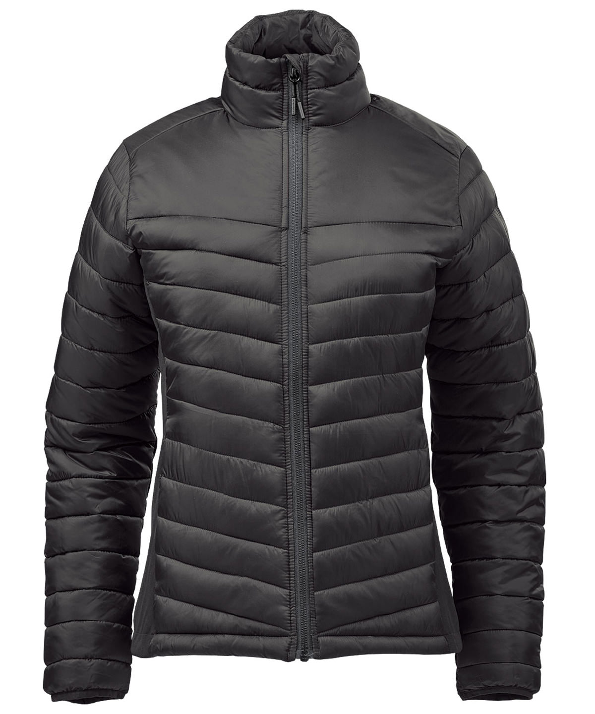 Womens Montserrat thermal jacket | black/granite