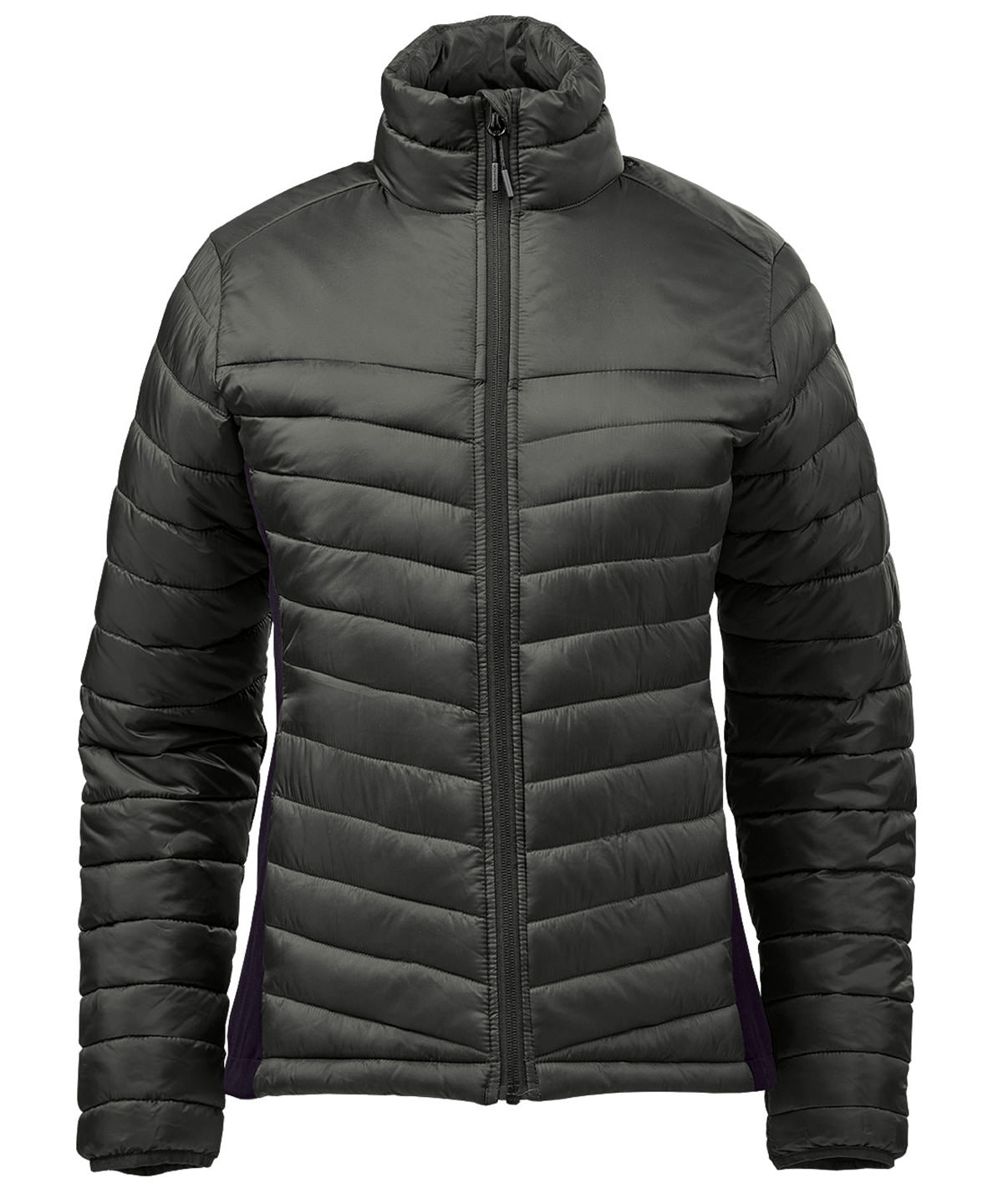 Womens Montserrat thermal jacket | granite/black