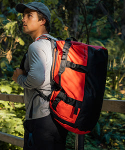 Nautilus waterproof 70 litre duffle | black