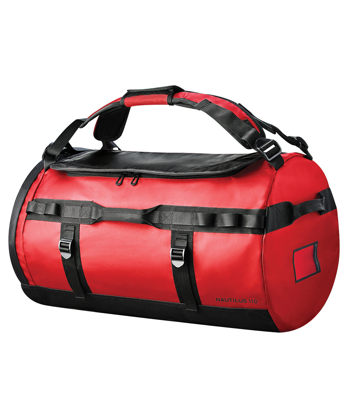 Nautilus waterproof 110 litre duffle | bold red