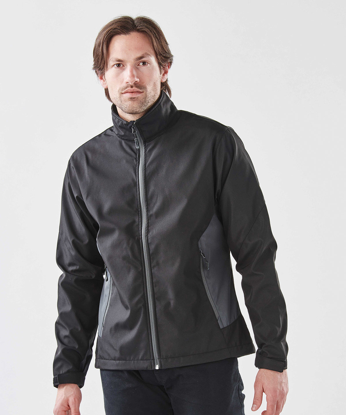 Pulse softshell | black/granite