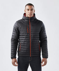 Gravity thermal shell | black/true red