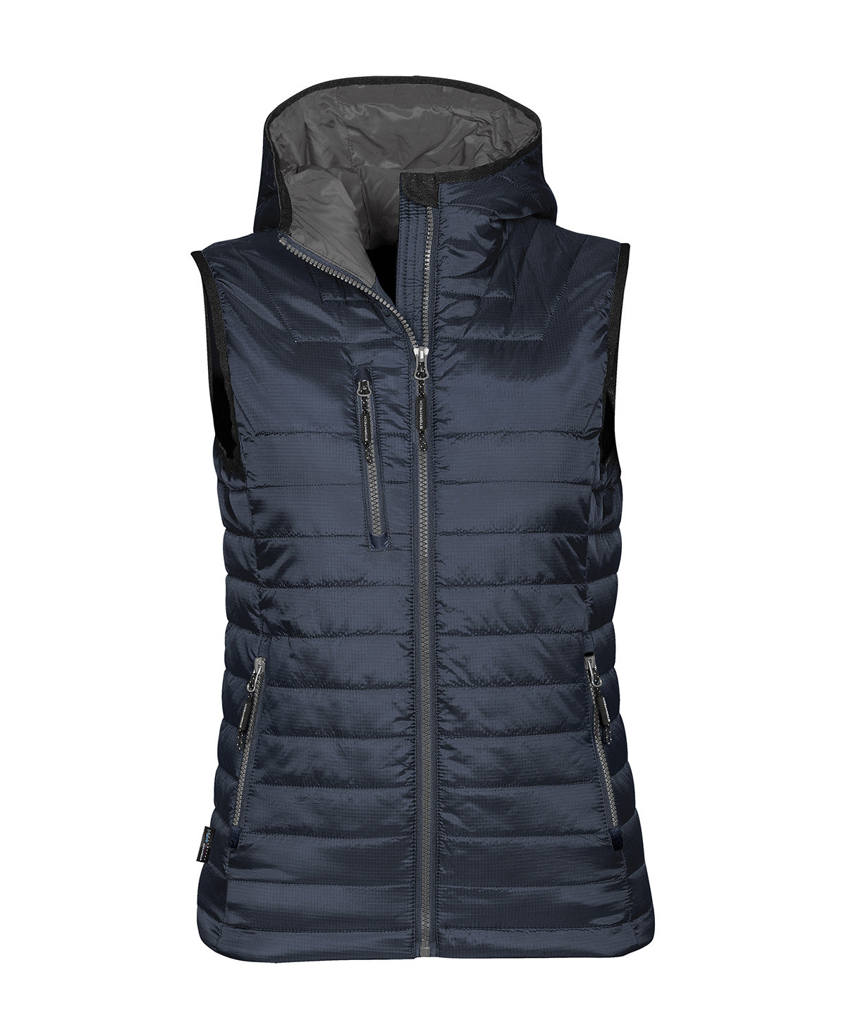 Womens Gravity thermal vest | navy/charcoal