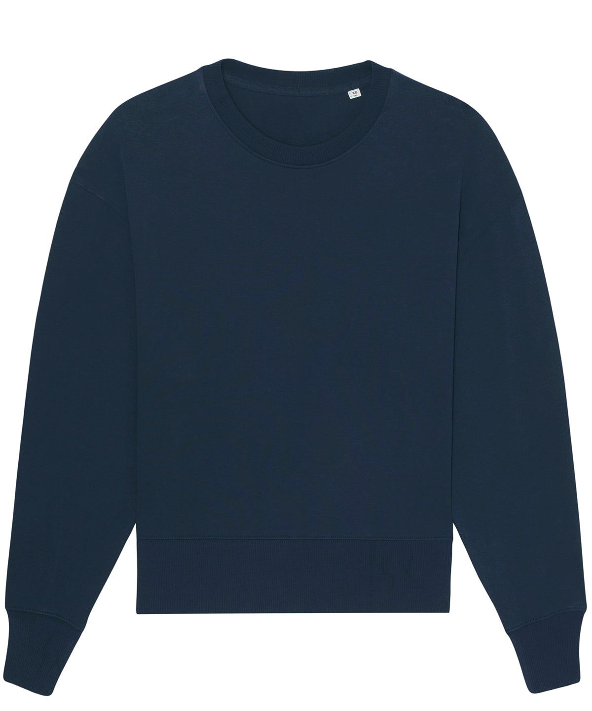 Radder oversized brushed crewneck (STSU857) | french navy