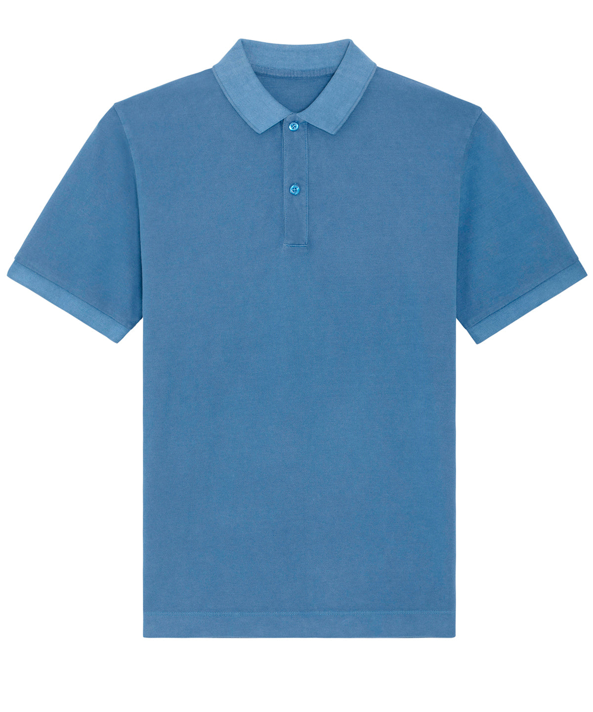 Prepster Vintage unisex short sleeve polo (STPU335) | Garment Dyed Cadet Blue