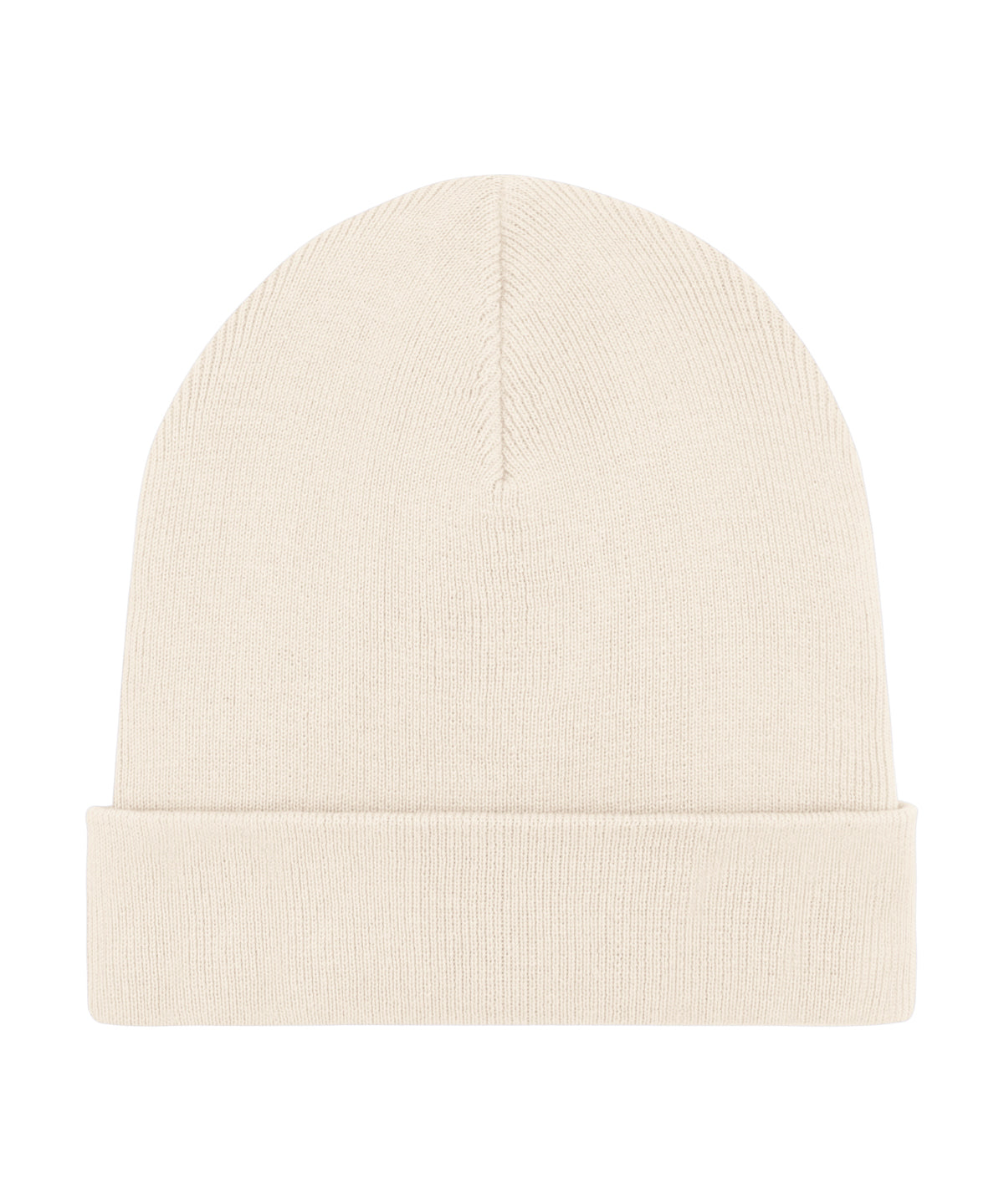 Rib beanie in unisex fit (STAU772) | natural