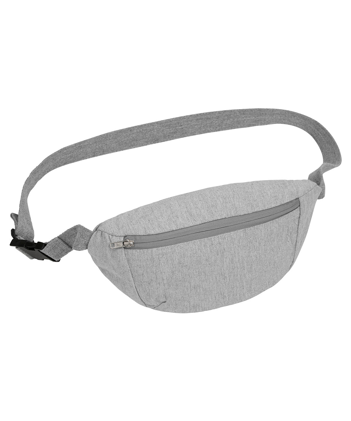 Hip bag with canvas fabric (STAU891) | heather grey