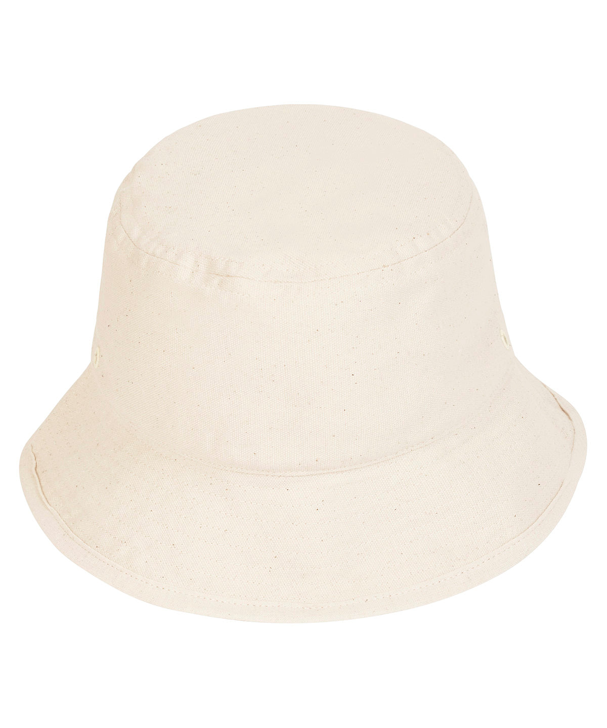 Bucket hat with metal eyelets (STAU893) | natural
