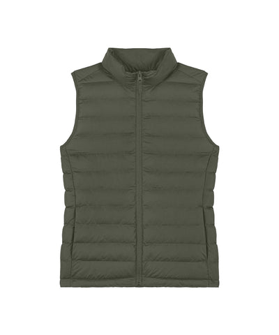 Stella Climber versatile sleeveless jacket (STJW838) | khaki