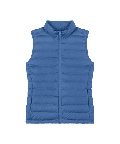 Stella Climber versatile sleeveless jacket (STJW838) | mindful blue