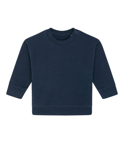 Baby Changer terry crew neck sweatshirt (STSB920) | french navy
