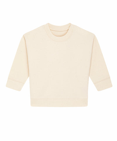 Baby Changer terry crew neck sweatshirt (STSB920) | natural raw