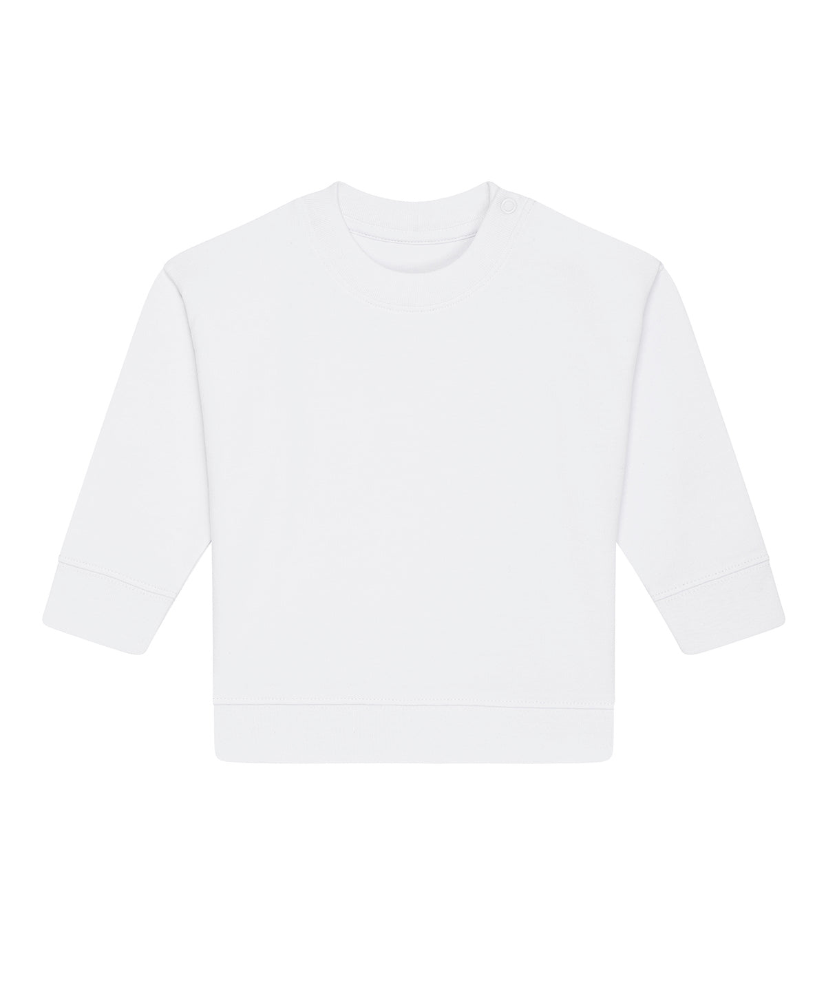 Baby Changer terry crew neck sweatshirt (STSB920) | White