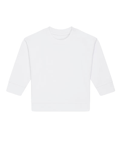 Baby Changer terry crew neck sweatshirt (STSB920) | white
