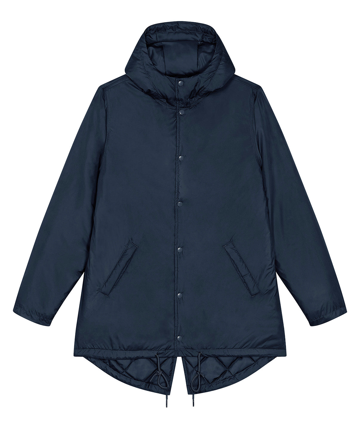 Unisex padded parka jacket (STJU841) | french navy