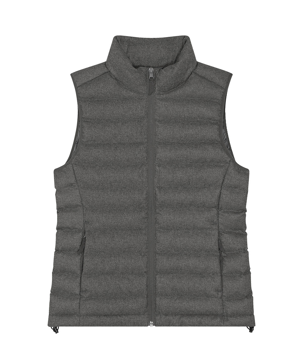 Stella Climber wool-like bodywarmer (STJW899) | deep metal heather grey
